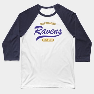 Baltimore Ravens Classic Style Baseball T-Shirt